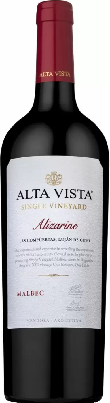 Вино Alta Vista Single Vineyard Alizarine Malbec 0.75 л