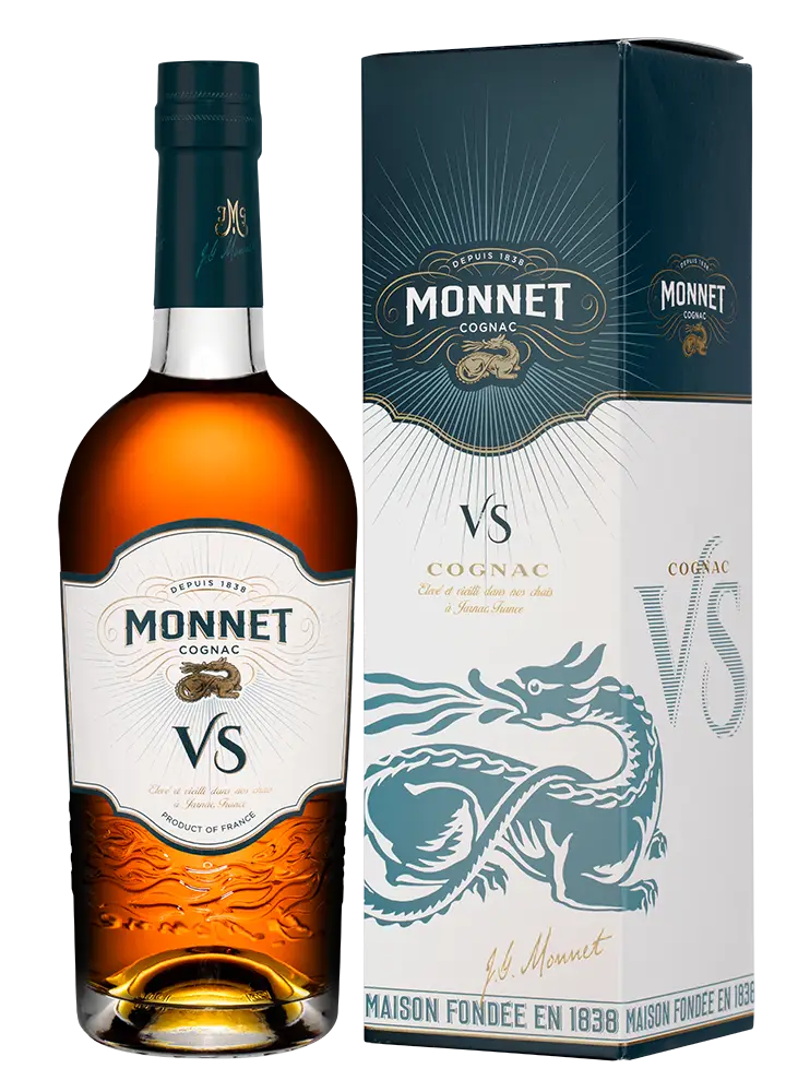 Коньяк Monnet VS 0.5 л в подарочной упаковке