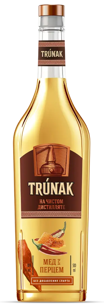 Настойка Trunak Honey & Pepper Bitter 0.5 л