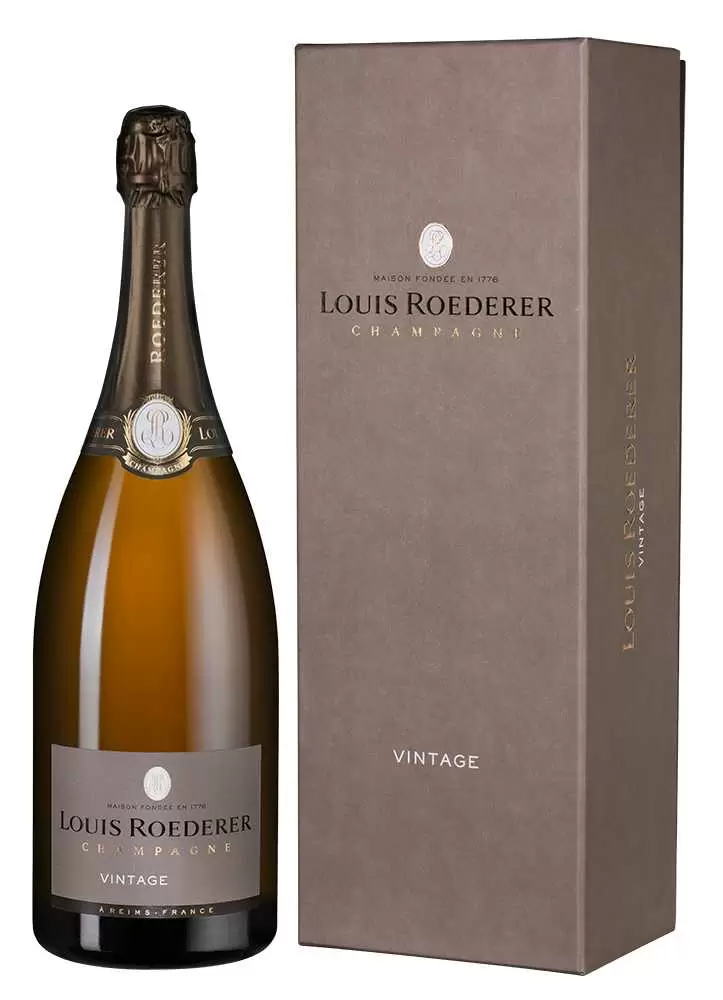 Шампанское Louis Roederer Brut Vintage 2015 г. 1.5 л Gift Box Deluxe