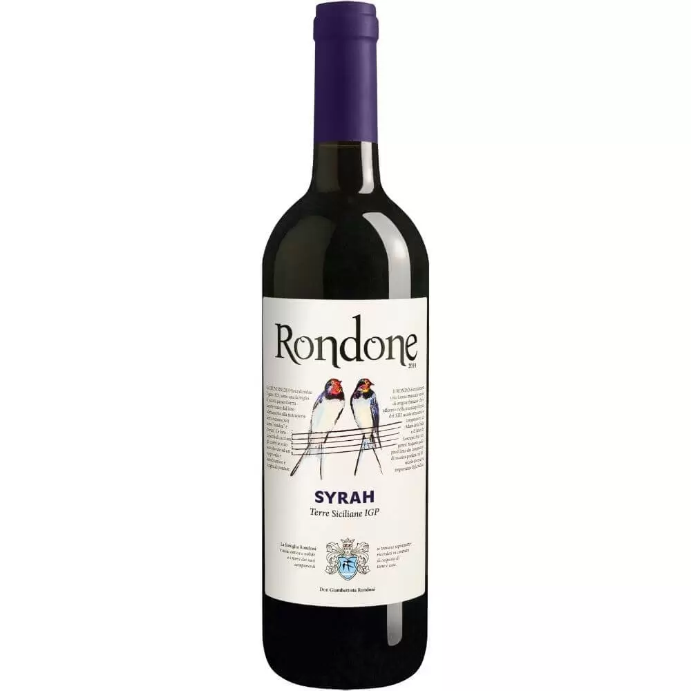 Вино Settesoli Rondone Syrah Terre Siciliane IGP 0.75 л