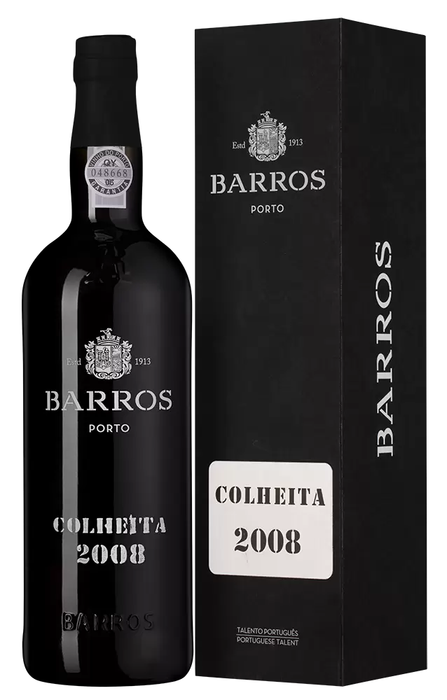 Портвейн Barros Colheita 2008 г. 0.75 л Gift Box