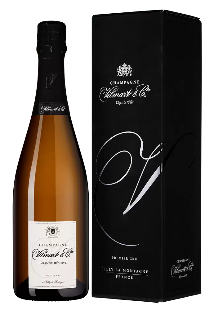Шампанское Grande Reserve Vilmart & Cie 0.75 л в подарочной упаковке