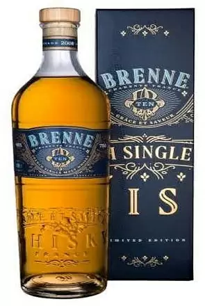 Виски Brenne 10 Year French Single Malt Whisky 0.7 л Gift Box