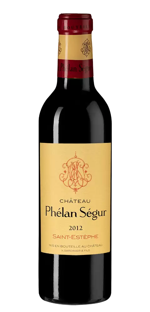 Вино Chateau Phelan Segur 2012 г. 0.375 л