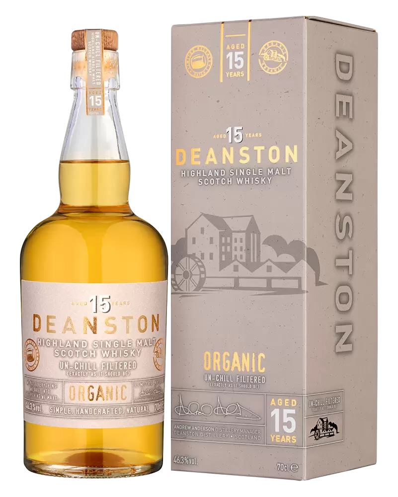 Виски Deanston Aged 15 Years Organic 0.7 л Gift Box