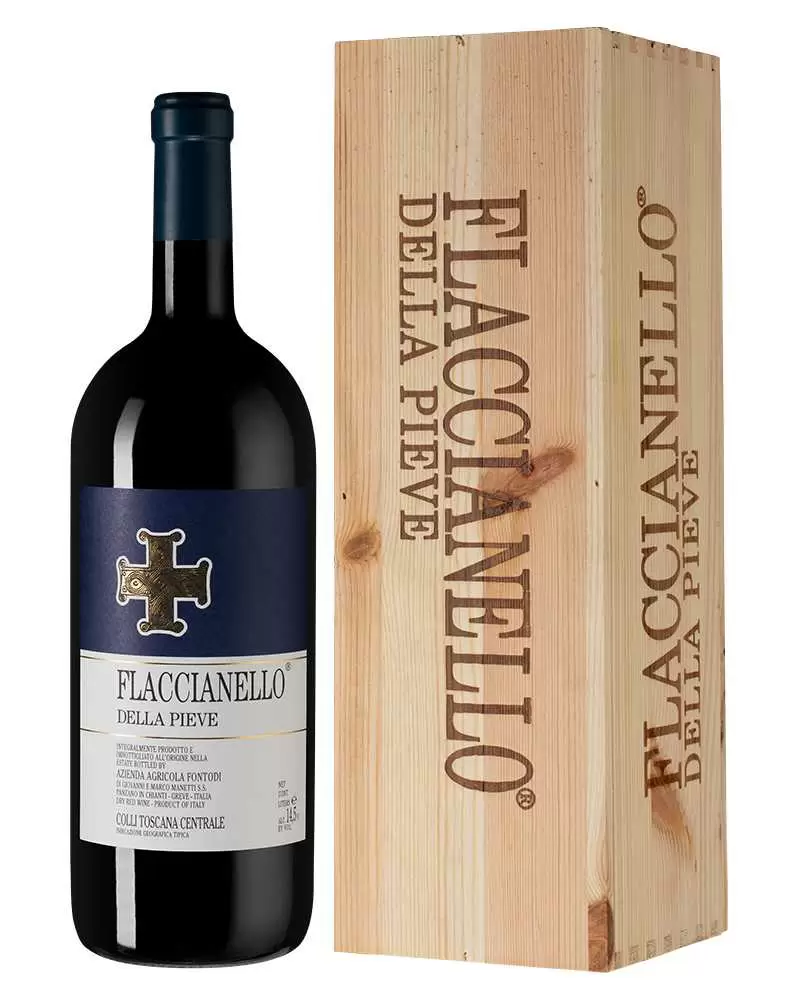 Вино Flaccianello della Pieve 2018 г. 3 л Gift Box