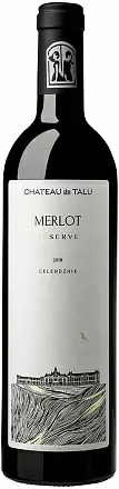 Вино Chateau de Talu Merlot Reserve 2019 г. 0.75 л