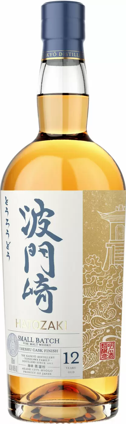 Виски Hatozaki Pure Malt 12 Years Old Umeshu Cask Finish 0.7 л