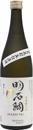Саке Akashi-Tai Daiginjo Genshu 0.3 л