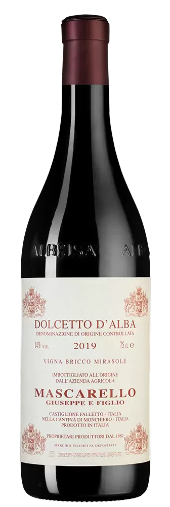 Вино Dolcetto d'Alba Vigna Bricco Mirasole 2019 г. 0.75 л