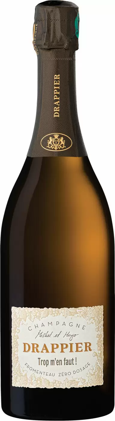 Drappier Trop m'en faut! Zero Dosage Extra Brut Champagne AOC