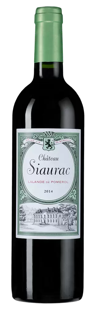 Вино Chateau Siaurac 2014 г. 0.75 л