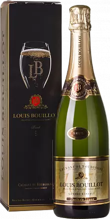 Игристое вино Louis Bouillot Cremant de Bourgogne Grand Reserve Brut 0.75 л Gift Box