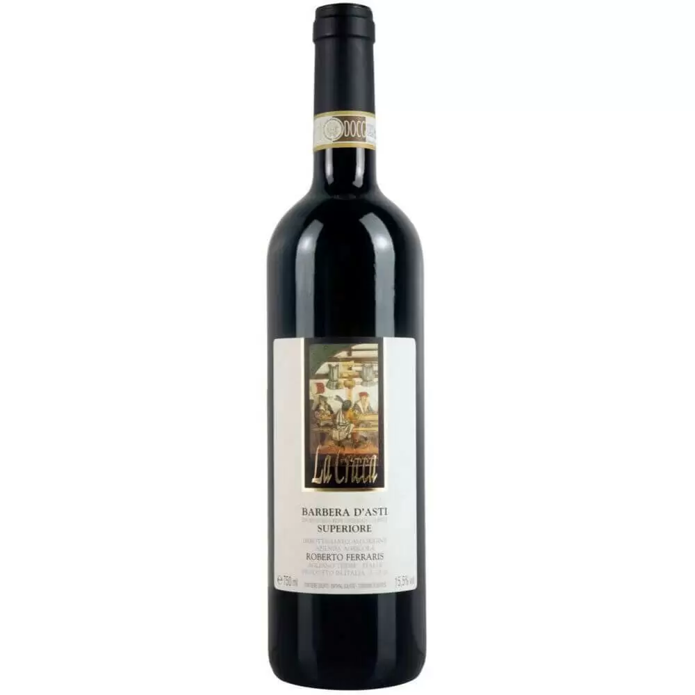 Вино Roberto Ferraris Barbera d'Asti Superiore La Cricca 2019 г. 0.75 л
