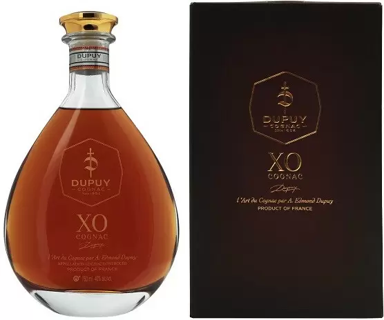 Коньяк Dupuy XO Classic 0.7 л Gift Box Set 1 Decanter