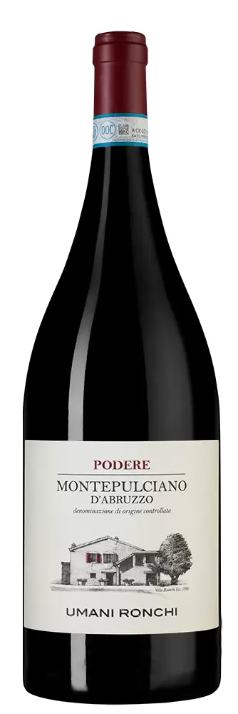 Вино Podere Montepulciano d'Abruzzo Umani Ronchi 1.5 л