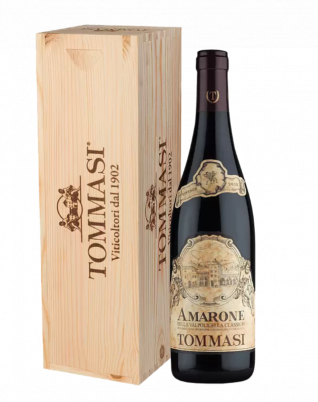 Вино Tommasi Amarone della Valpolicella DOCG Classico 2016 г. 0.75 л Gift Box