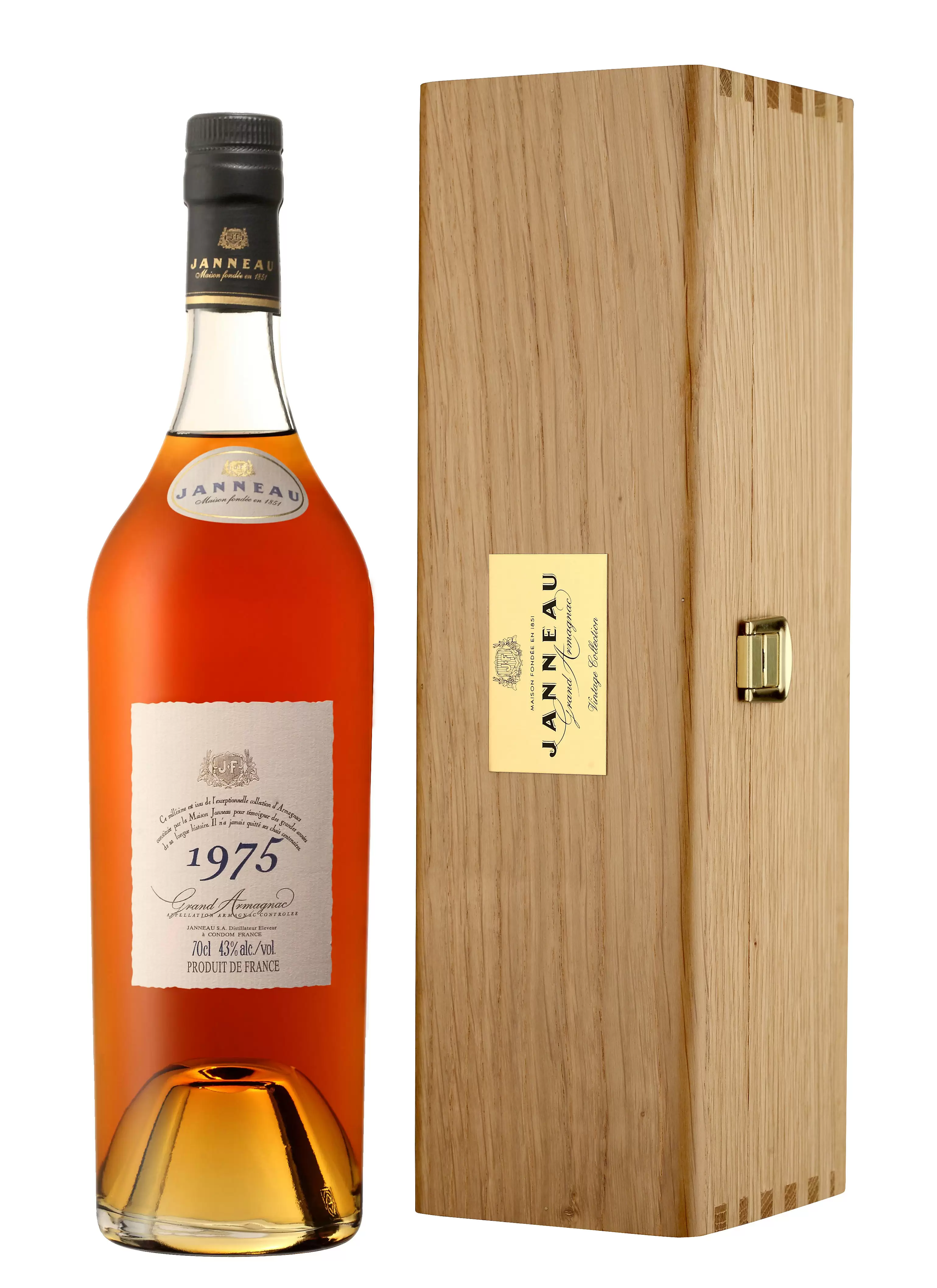 Арманьяк Janneau Vintage Collection 1975 г. 0.7 л Gift Box