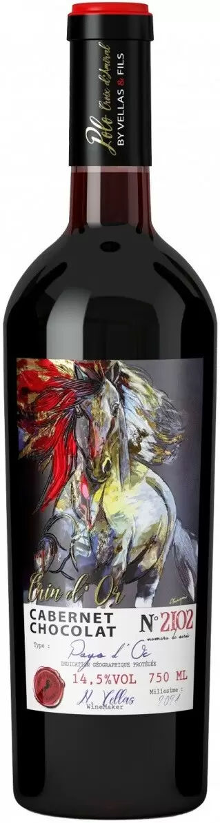 Вино Crin d'Or Cabernet Chocolat Pays d'Oc IGP 0.75 л