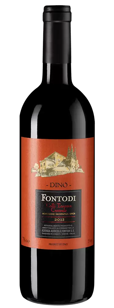 Вино Dino Fontodi 2013 г. 0.75 л