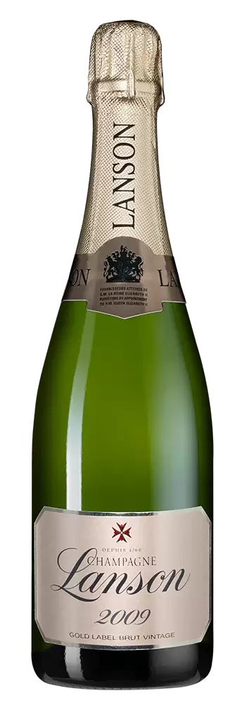 Шампанское Lanson Gold Label Brut Vintage 2009 г. 0.75 л