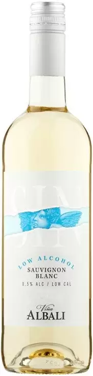 Вино безалкогольное Vina Albali Sauvignon Blanc 00 2020 г. 0.75 л Blue Design