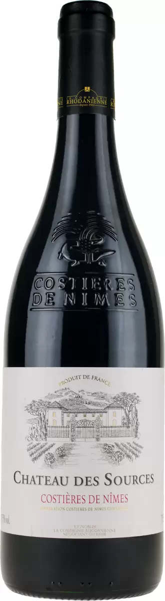 Вино Chateau des Sourse Costieres de Nimes AOC 0.75 л