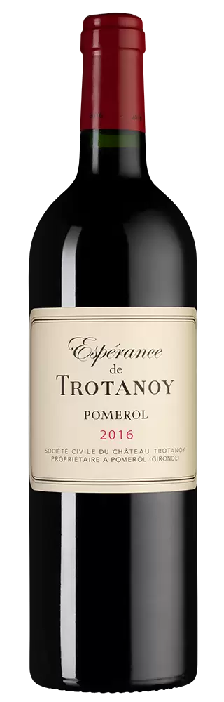 Вино Esperance de Trotanoy 2016 г. 0.75 л