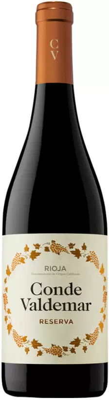 Вино Conde Valdemar Reserva Rioja DOC 2012 г. 0.75 л