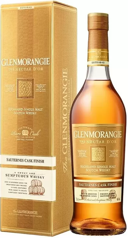 Виски Glenmorangie The Nectar d'Or Single Malt Scotch 0.7 л Gift Box