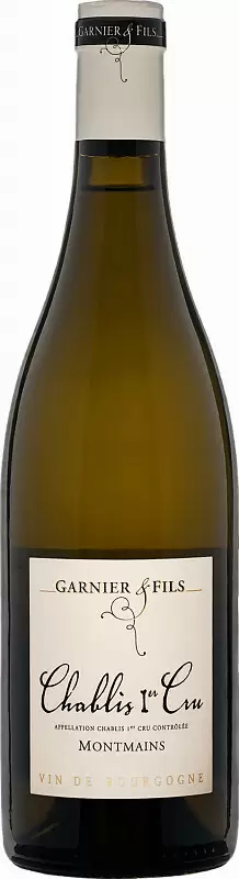 Вино Domaine Garnier & Fils Chablis Premier Cru Montmains 0.75 л