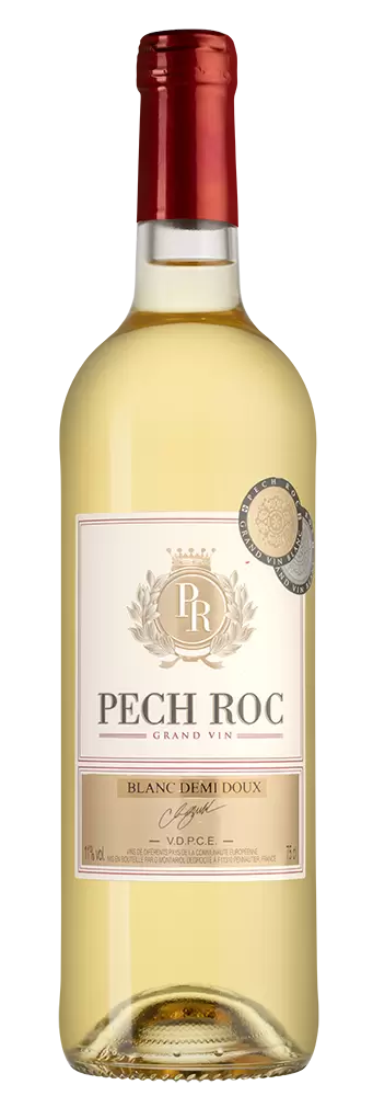 Вино Pech Roc Blanc Demi Doux 0.75 л