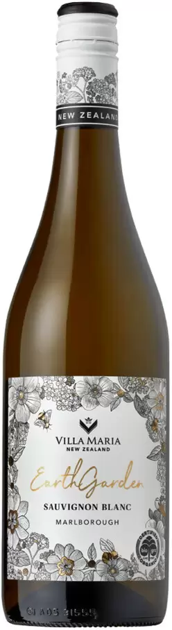 Вино Villa Maria Earth Garden Sauvignon Blanc 2021 г. 0.75 л
