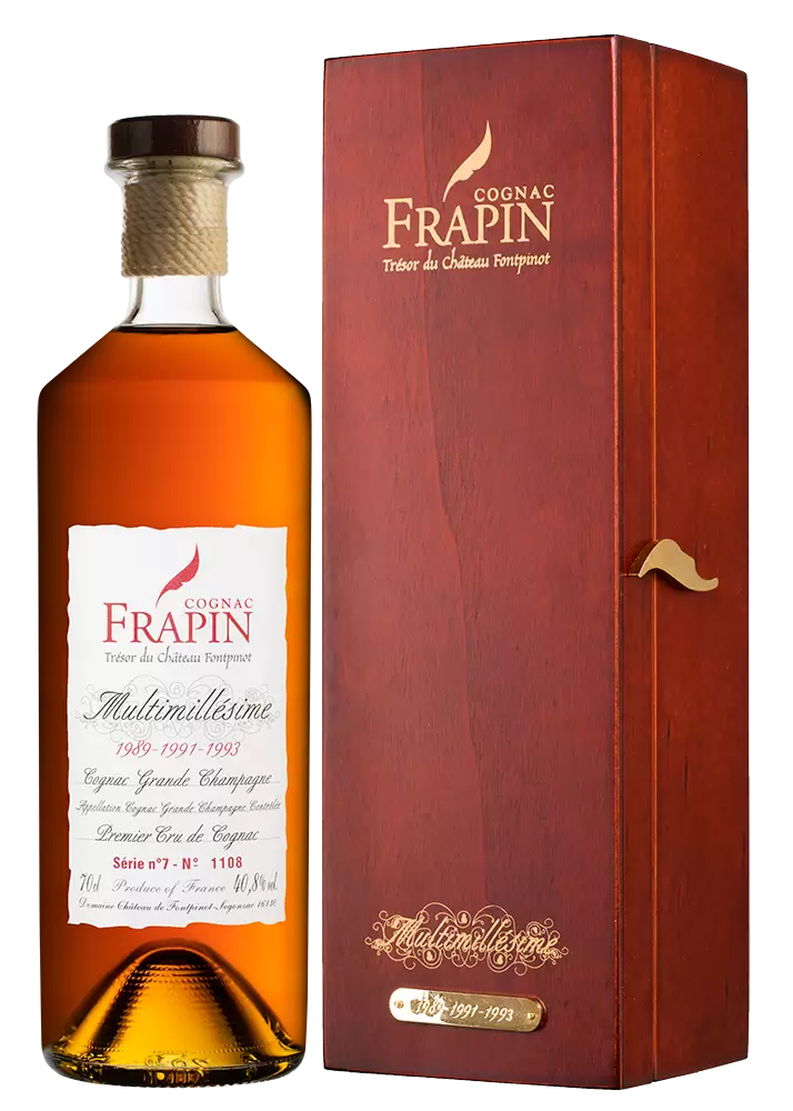 Коньяк Frapin Multimillesime 1989-1991-1993 Serie numero 7 0.7 л Gift Box