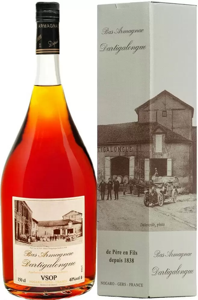 Арманьяк Dartigalongue VSOP Bas Armagnac 1.5 л Gift Box