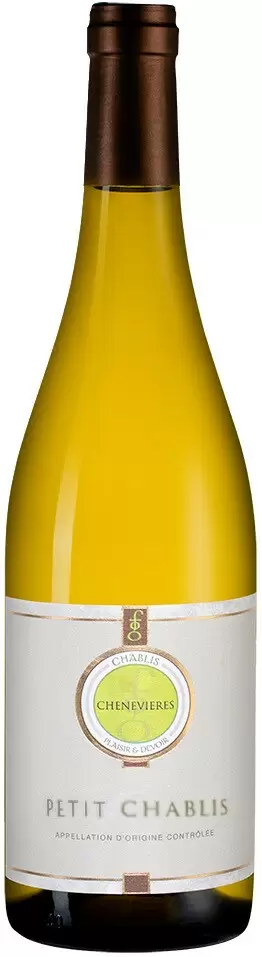 Вино Domaine des Chenevieres Petit Chablis 2021 г. 0.75 л