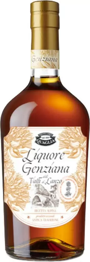 Ликер Antica Distilleria Quaglia Genziana delle Valli di Lanzo 0.7 л