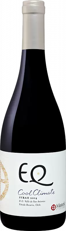 Вино EQ Cool Climate Syrah Biodynamic 2015 г. 0.75 л