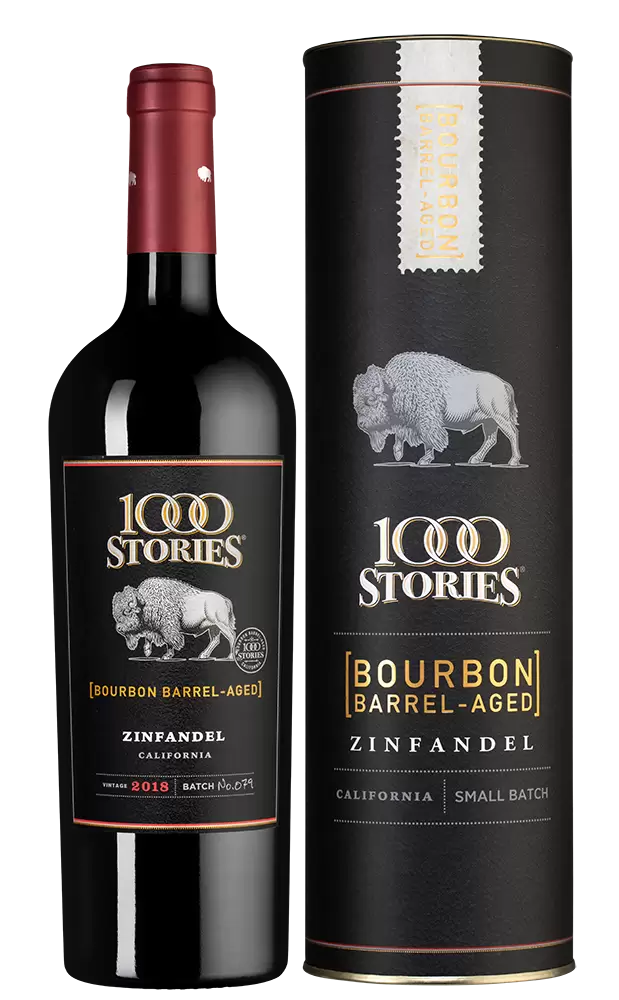 Вино 1000 Stories Zinfandel 0.75 л Gift Box