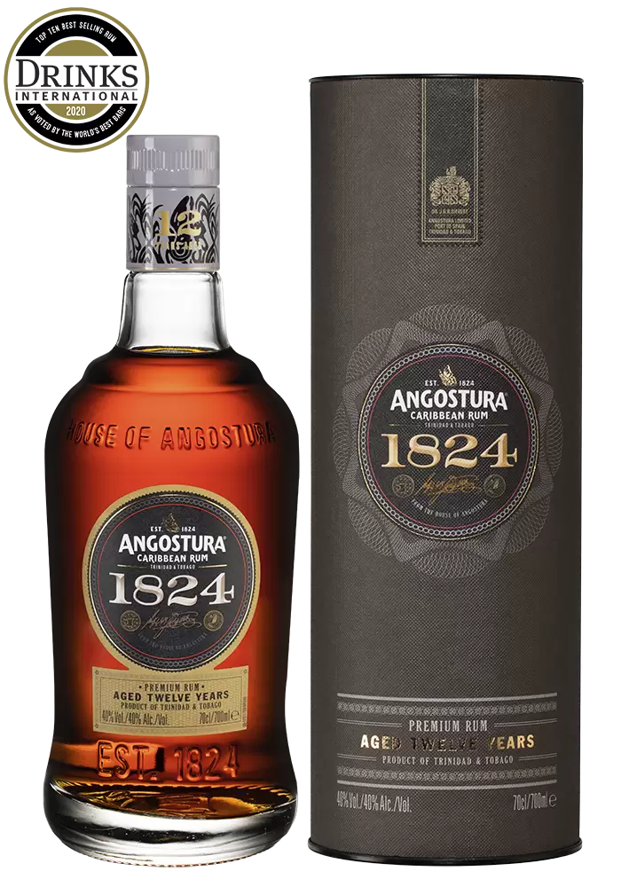 Ром Angostura 1824 12 Years Old 0.7 л Gift Box