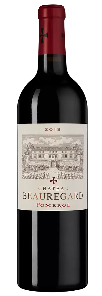 Вино Chateau Beauregard Pomerol 2018 г. 0.75 л