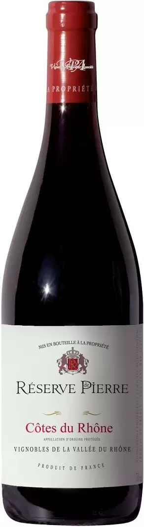 Вино Reserve de Pierre Cotes du Rhone Rouge 0.75 л