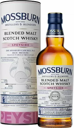 Виски Mossburn Signature Casks Speyside 0.7 л Gift Box