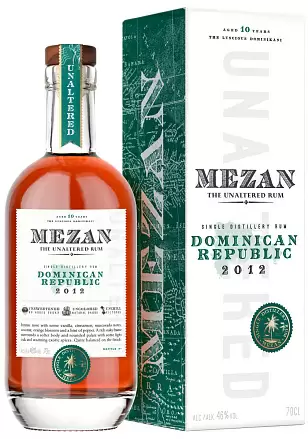 Ром Mezan Dominican Republic 2012 г. 0.7 л Gift Box