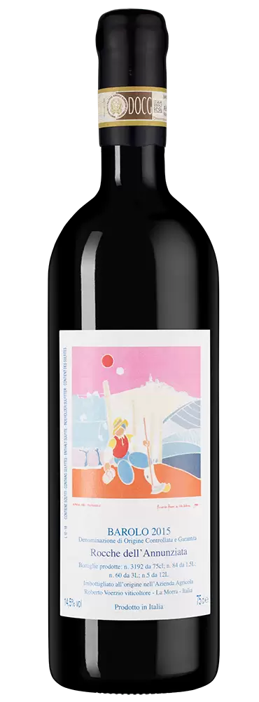 Вино Barolo Rocche dell'Annunziata Roberto Voerzio 2015 г. 0.75 л