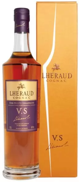 Коньяк Lheraud Cognac VS 0.5 л в подарочной упаковке
