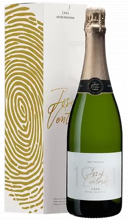 Игристое вино Josep Ventosa Cava Brut 0.75 л Gift Box