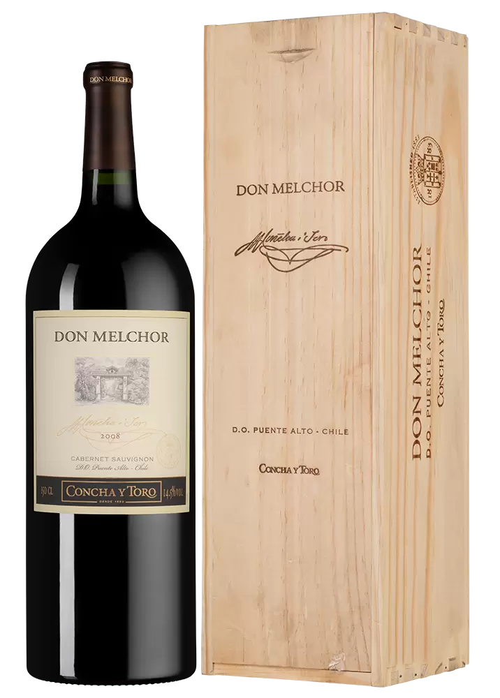 Вино Don Melchor 2008 г. 1.5 л Gift Box