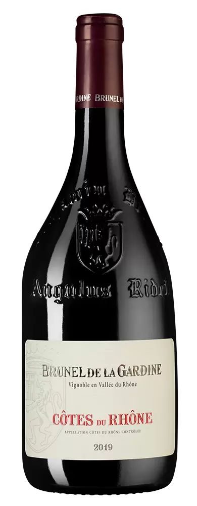 Вино Cotes du Rhone Brunel de la Gardine 2019 г. 0.75 л